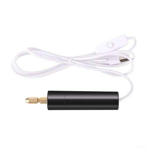 USB Powered Mini Drill Tool Handheld Electric Drill for Woodworking and Craft DIY Projects Includes 3 Drill Bits for Use (A) von Sumsoctober