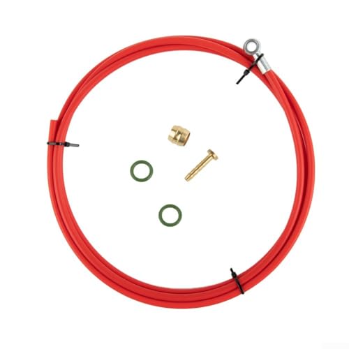 Umfassendes Fahrrad-Bremsschlauch-Set für BH90 mit Zubehör für R M8000 für SLX M7000 Installation (rot) von Sumsoctober