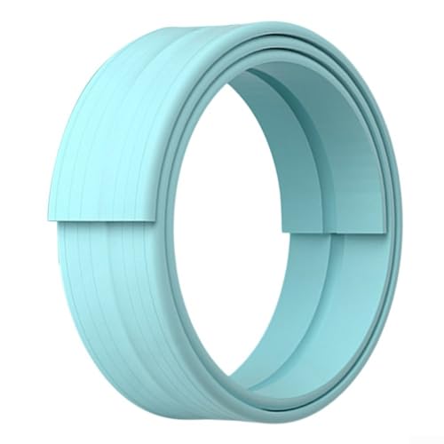 Verdickter PVC-Kantenschutz mit wasserdichtem Design, perfekt, um Kinder vor Ecken zu schützen (hellblau) von Sumsoctober