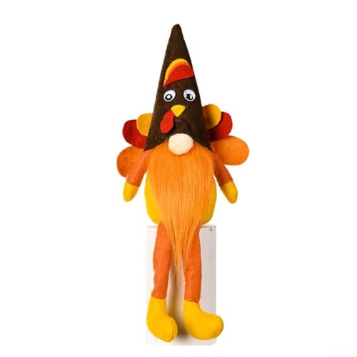 Verlockende Thanksgiving-Atmosphäre mit gemütlicher und skurriler Truthahn-Zwerg-Dekoration (A) von Sumsoctober