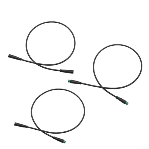 Wasserdichtes 5-poliges Verlängerungskabel für E-Bike-Display-Systeme mit M8-Anschluss (Stecker und Buchse) von Sumsoctober