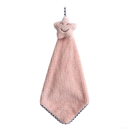 Weiches Handtuch aus Korallen-Fleece für schnelle Trocknung (rosa) von Sumsoctober