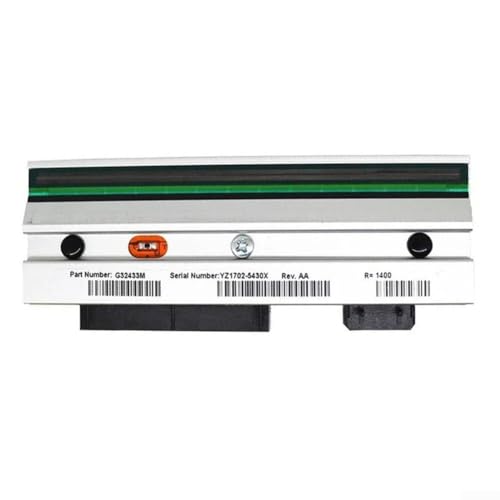 Zebra 105SL Plus Thermodruckkopf G32433M 300dpi kompatibler Ersatz Druckkopf Metall von Sumsoctober