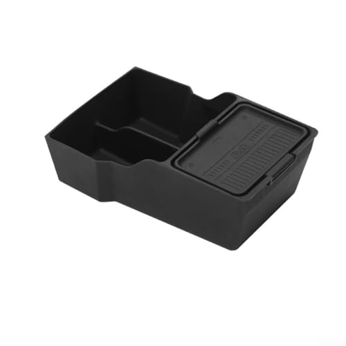 Zweilagiges Mittelkonsolen-Organizer-Tablett für Tesla für Modell Y 2025, passgenau für Wacholder, rutschfestes Design, TPE-Material Zweilagiges Mittelkonsolen-Organizer-Tablett für Tesla für Modell Y 2025, passgenau für Wacholder, rutschfestes Design, TPE-Material von Sumsoctober