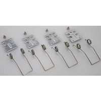Sun Cracks Halteclips f. quad. Panels Set 4Stk. 300515 (VE4) - 300515 von Sun Cracks