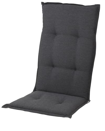 50318-701 Sun Garden Auflage Hochlehner Naxos anthrazit 118x49x6 cm Sitzpolster (ohne Stuhl) von Sun Garden