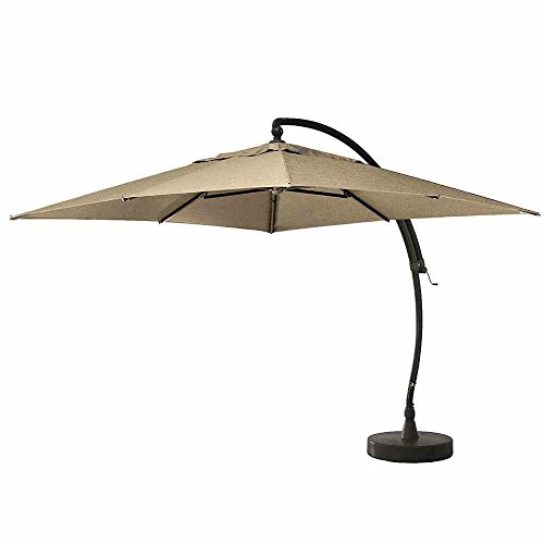 Ampelschirm Easy Sun 320x320 cm, anthrazit/taupe von Sun Garden