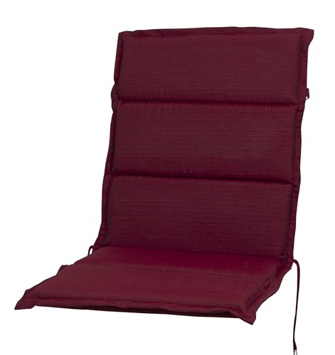 Auflage Niederlehner Elba 50318-300 dunkelrot 105x50x4 cm Sun Garden von Sun Garden