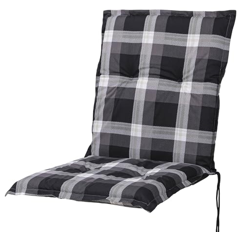 Auflage Niederlehner Naxos10623-800 schwarz-braun-beige kariert 100x49x6 cm Sun Garden Auflage Niederlehner Naxos10623-800 schwarz-braun-beige kariert 100x49x6 cm Sun Garden von Sun Garden