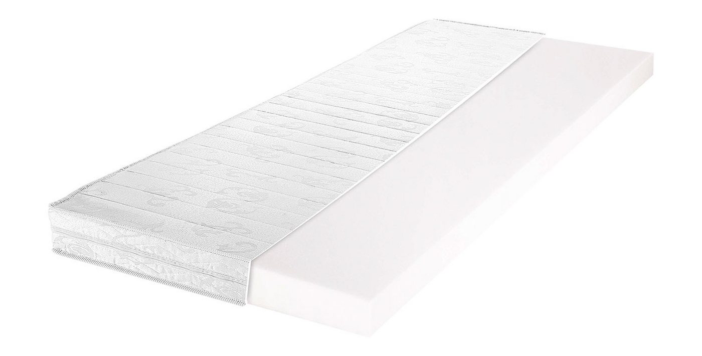 Babymatratze COMFORT-PUR, 60 x 120 cm, Schaumkern, Sun Garden, 11 cm hoch, abnehmbarer Klimafaserbezug von Sun Garden