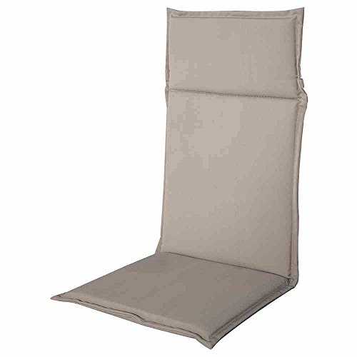 Sun Garden 10133257 Esdo Auflage Sessel hoch Soft-Filamentpolyester Dessin 50234-610 121 x 47 x 4 cm von Sun Garden