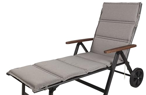 Sun Garden Auflage Rollliege Carla 50318-625 Taupe 190x60x4 cm von Sun Garden