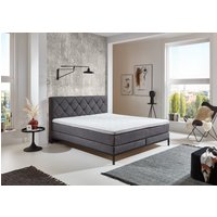 Sun Garden BX 2180 Rockaway Boxspringbett Massivholz/Stoff mit TFK-Matratze von Sun Garden