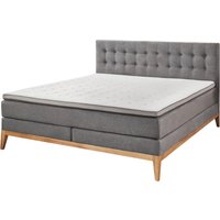 Sun Garden BX 2290 Westwood Boxspringbett Massivholz/Stoff mit TFK-Matratze von Sun Garden