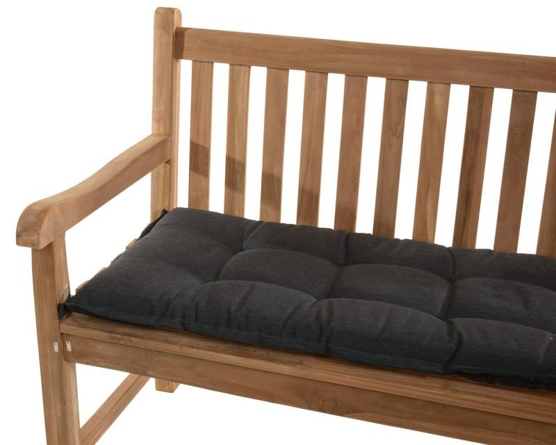 Sun Garden Bankauflage Gartenbank Naxos 120 cm 50318-701 anthrazit 120x49x6 cm Sun Garden, (1 St) von Sun Garden