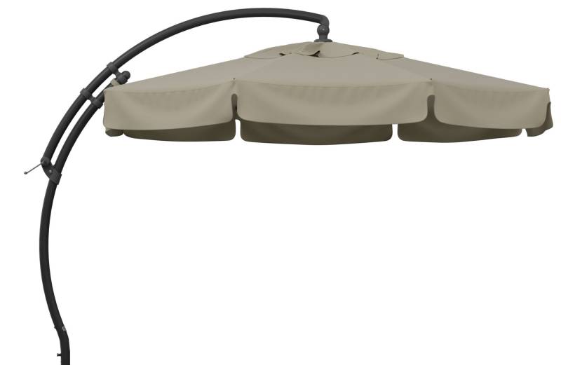 Sun Garden Easy Sun TM Ampelschirm 350 cm - anthrazit M06 beige B054 von Sun Garden