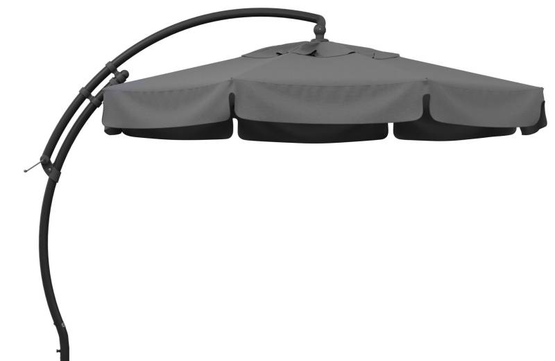 Sun Garden Easy Sun TM Ampelschirm 350 cm - anthrazit M06 grau B055 Sun Garden Easy Sun TM Ampelschirm 350 cm - anthrazit M06 grau B055 von Sun Garden