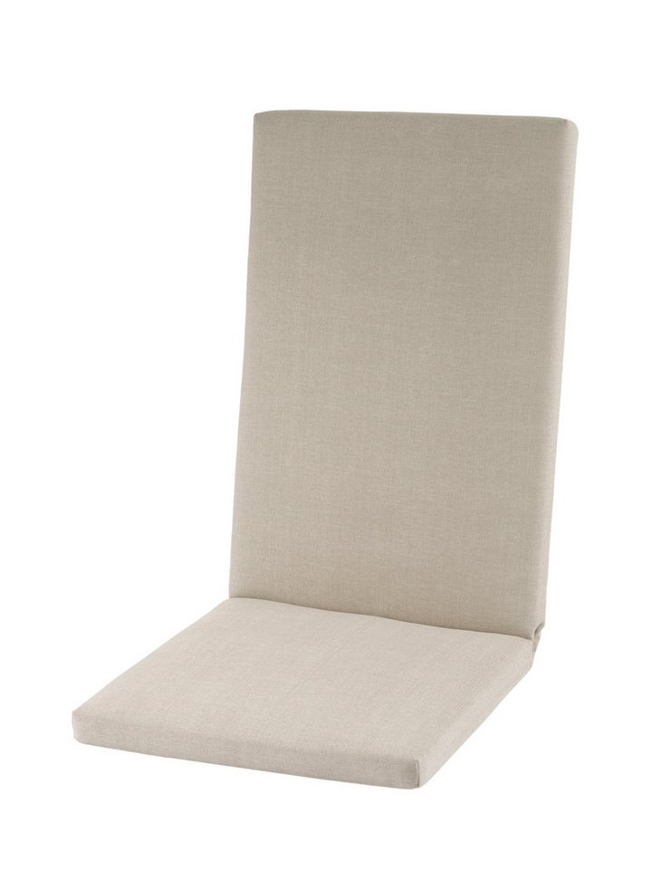 Sun Garden Hochlehnerauflage Sun Garden Avantgarde Hochlehner-Auflage Beige 122 x 48 x 5 cm von Sun Garden