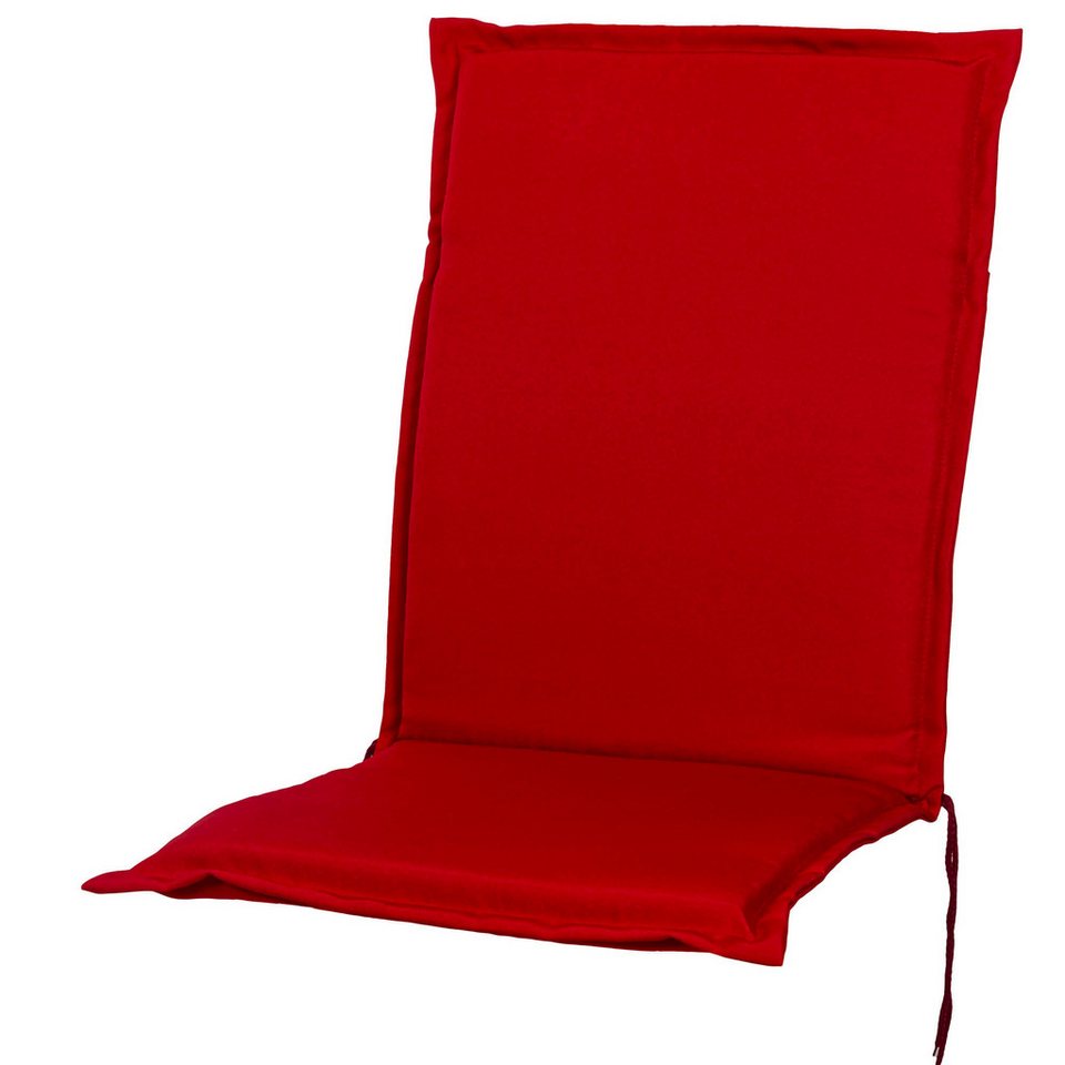 Sun Garden Sesselauflage Niederlehner Esdo 50234-311 rot 109x48x4 cm Sun Garden von Sun Garden