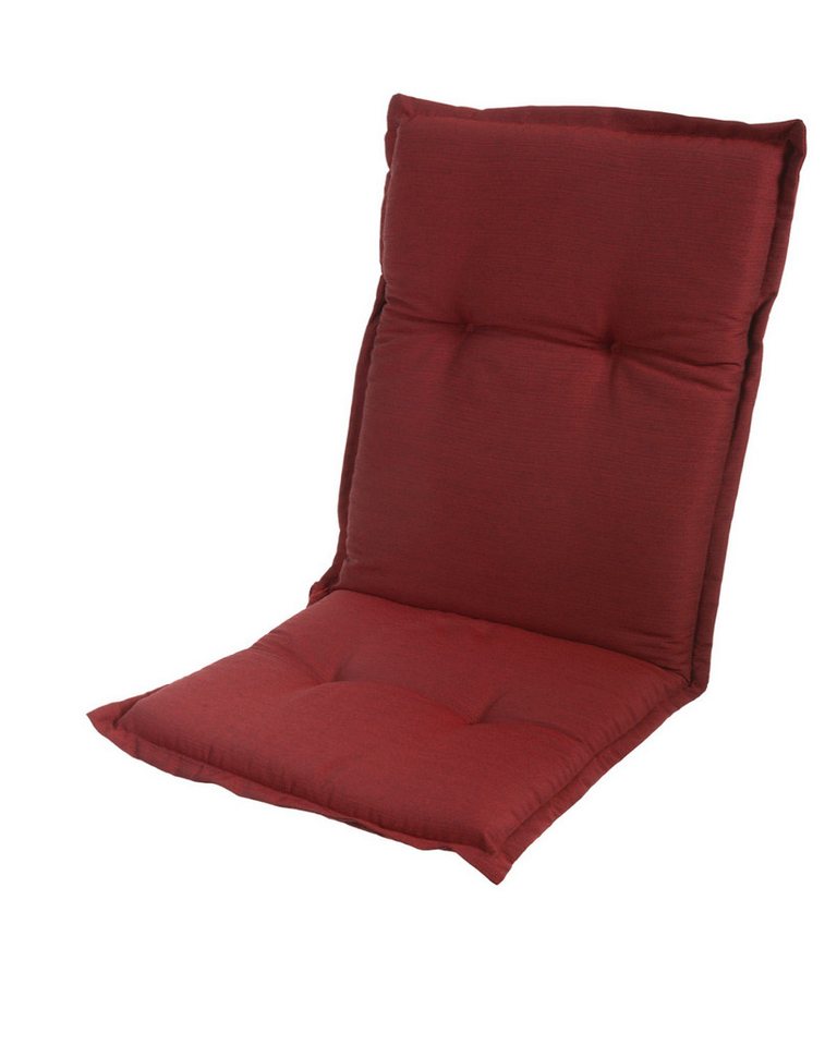 Sun Garden Sesselauflage Niederlehner Naxos extra 50318-300 dunkelrot 105x48x6 cm Sun Garden von Sun Garden