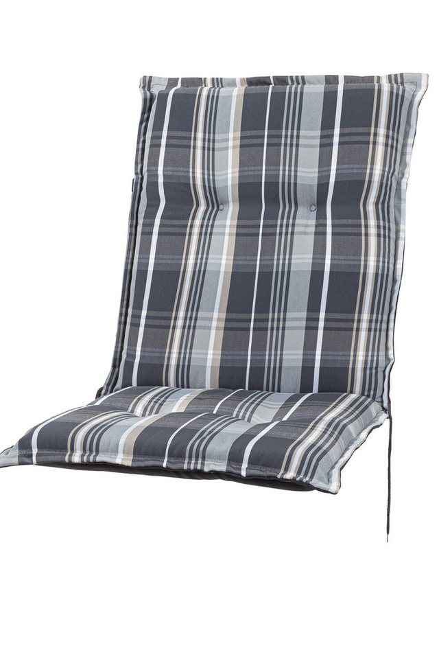 Sun Garden Sesselauflage Niederlehner Prato 90584-700 grau Streifen 103x50x8 cm Sun Garden von Sun Garden