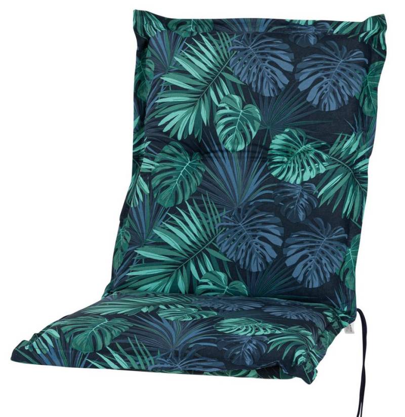 Sun Garden Sesselauflage Niederlehner Rügen/Prato 30417-100 blau-grün Blätter 98x48x8 cm SG von Sun Garden