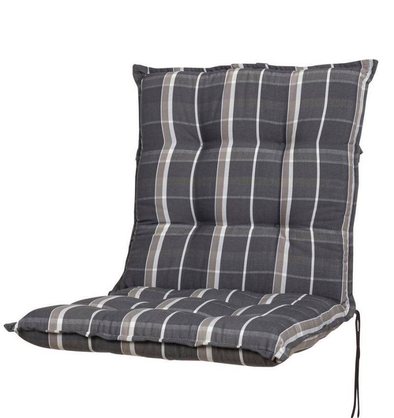Sun Garden Sesselauflage Niederlehner Sylt 10557-700 grau kariert 103x50x8 cm Sun Garden Sun Garden Sesselauflage Niederlehner Sylt 10557-700 grau kariert 103x50x8 cm Sun Garden von Sun Garden
