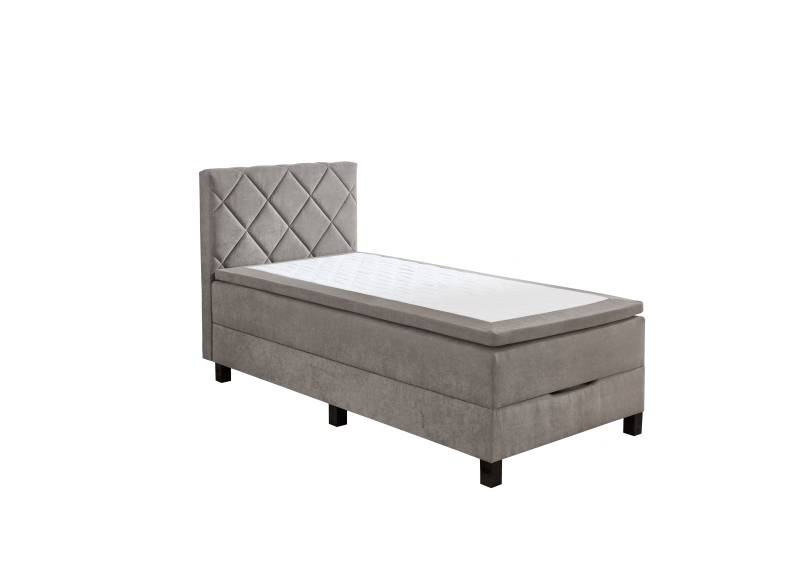 Sun Garden Stauraumbett JEFF in Stoff 50343-720 uni hellgrau von Sun Garden