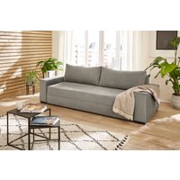 Sun Garden Trier Schlafsofa 240x95x74 cm mit Stauraumfunktion und Kissen von Sun Garden