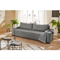 Sun Garden Trier Schlafsofa 240x95x74 cm mit Stauraumfunktion und Kissen von Sun Garden