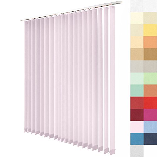 Sun World Lamellenvorhang nach Maß, Vertikal Lamellen Jalousien auf Maß vertikal Lamellen Maßanfertigung Vertikaljalousie Schiebevorhang ohne Deckenschiene (Hell Rosa, Höhe: 210cm x Breite: 225cm) Sun World Lamellenvorhang nach Maß, Vertikal Lamellen Jalousien auf Maß vertikal Lamellen Maßanfertigung Vertikaljalousie Schiebevorhang ohne Deckenschiene (Hell Rosa, Höhe: 210cm x Breite: 225cm) von Sun World