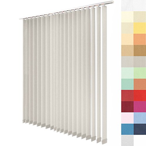 Sun World Lamellenvorhang nach Maß, Vertikal Lamellen Jalousien auf Maß vertikal Lamellen Maßanfertigung Vertikaljalousie Schiebevorhang ohne Deckenschiene (Light Grey, Höhe: 200cm x Breite: 275cm) Sun World Lamellenvorhang nach Maß, Vertikal Lamellen Jalousien auf Maß vertikal Lamellen Maßanfertigung Vertikaljalousie Schiebevorhang ohne Deckenschiene (Light Grey, Höhe: 200cm x Breite: 275cm) von Sun World