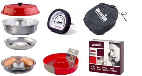 Spar-Set Camping Backofen 7-teilig - Camping Backofen (dreiteilig) + Omnia Silikonform + Omnia Aufbackgitter + Omnia Backofenthermometer Spar-Set Camping Backofen 7-teilig - Camping Backofen (dreiteilig) + Omnia Silikonform + Omnia Aufbackgitter + Omnia Backofenthermometer von Sun and Ice