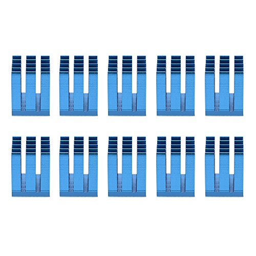 10Pcs Cooling Block Heatsink for TMC2100 LV8729 DRV8825 Stepper Motor Driver Module 3D Printer 10Pcs Cooling Block Heatsink for TMC2100 LV8729 DRV8825 Stepper Motor Driver Module 3D Printer von Sun3drucker