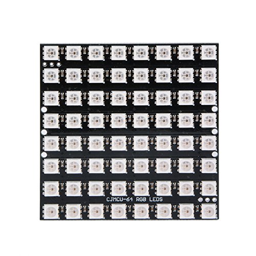 Sun3drucker 1stk CJMCU-8 * 8 Modul 64 LED Matrix Panel Matrix WS2812 5050 RGB mit integrierten Treibern für Arduino und Raspberry Pi Sun3drucker 1stk CJMCU-8 * 8 Modul 64 LED Matrix Panel Matrix WS2812 5050 RGB mit integrierten Treibern für Arduino und Raspberry Pi von Sun3drucker