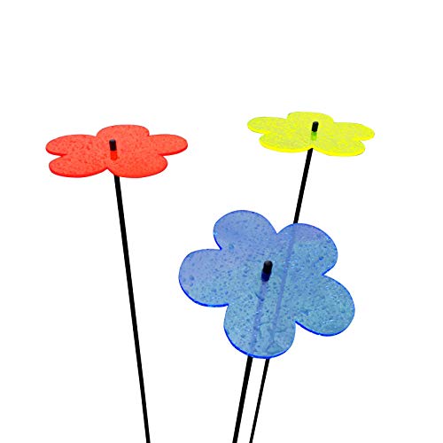 Sun Catcher Garden Decor 3er Set Sonnenfänger Garten Stecker, Statuen, Figuren 75cm hohe Blumen Dekoration für Garten, Balkon oder Terrasse, Farbe:rot/gelb/Blue Sun Catcher Garden Decor 3er Set Sonnenfänger Garten Stecker, Statuen, Figuren 75cm hohe Blumen Dekoration für Garten, Balkon oder Terrasse, Farbe:rot/gelb/Blue von Sun Catcher Garden Decor
