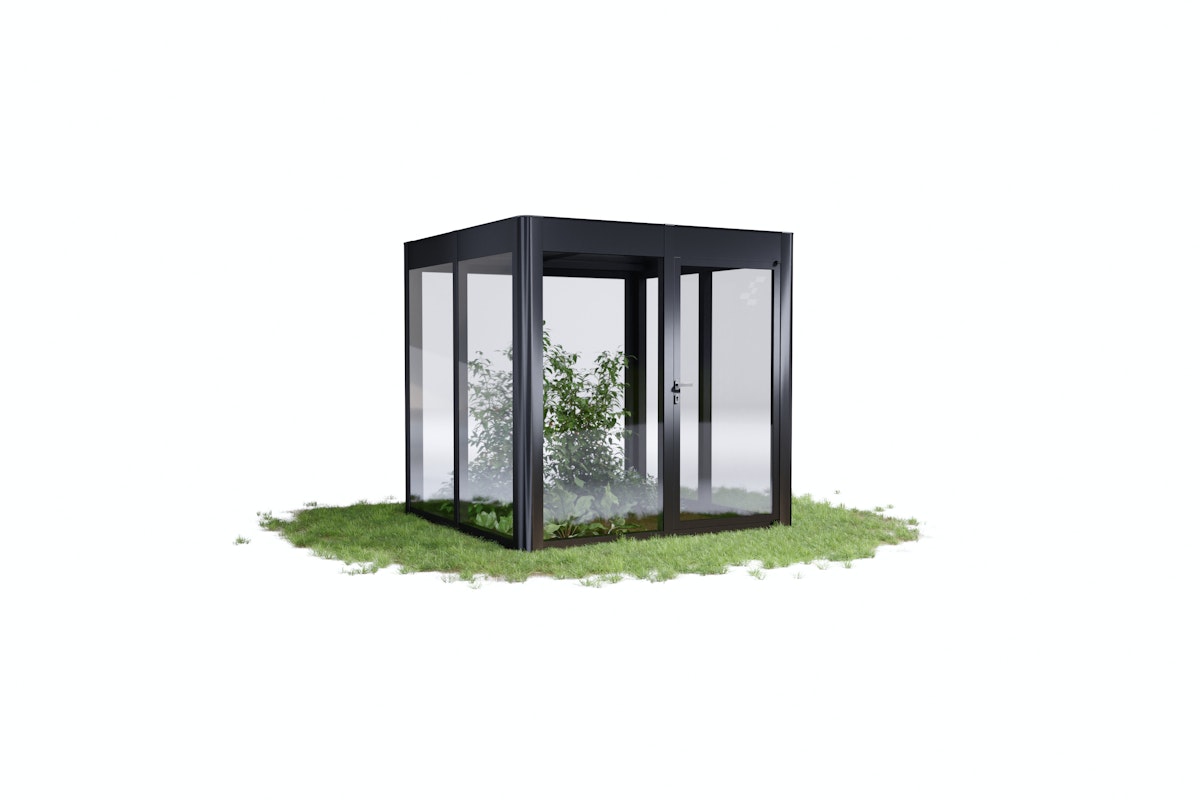 SunElements Design Gewächshaus SunGarden Infinity mit Photovoltaikdach 2.2 anthrazit-metallic, Wand/Dach: 6mm Acrylglas klar SunElements Design Gewächshaus SunGarden Infinity mit Photovoltaikdach 2.2 anthrazit-metallic, Wand/Dach: 6mm Acrylglas klar von SunElements