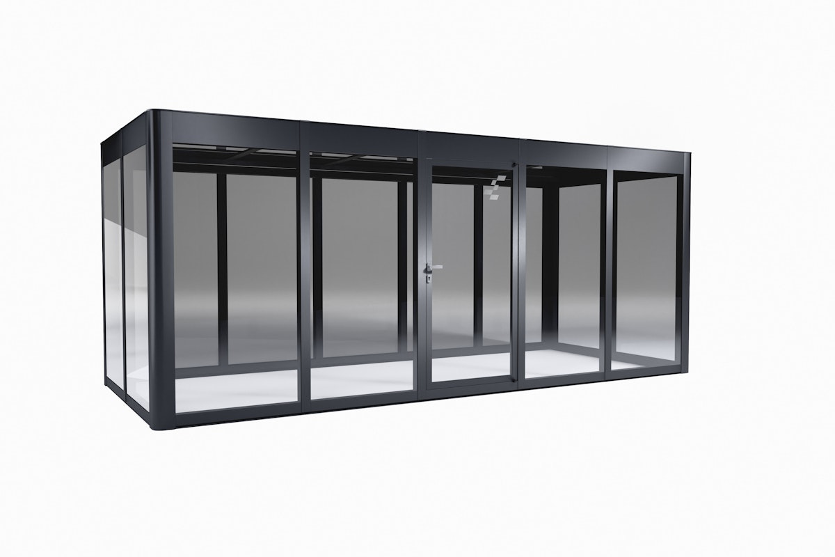 SunElements Design Gewächshaus SunGarden Modern mit Photovoltaik-Option Modern 5.2 anthrazit-metallic, Wand/Dach: 6mm Acrylglas SunElements Design Gewächshaus SunGarden Modern mit Photovoltaik-Option Modern 5.2 anthrazit-metallic, Wand/Dach: 6mm Acrylglas von SunElements