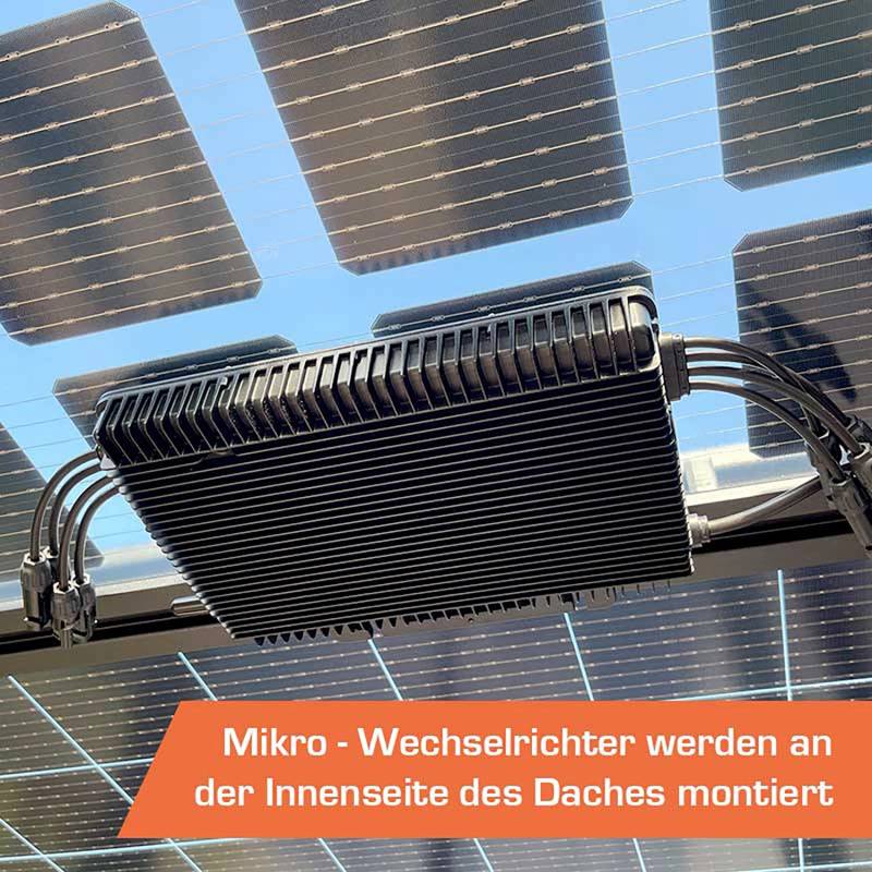 SunElements Photovoltaik-Paket 825 Wp 40 % Transparenz Set für SunGarden von SunElements
