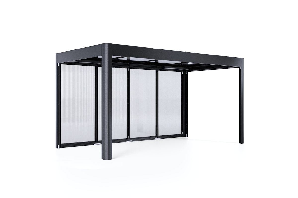 SunElements SunCover Select 10 mm Doppelstepgplatten B 443 x T 233 x H 229 cm (Gr. 4.2) von SunElements