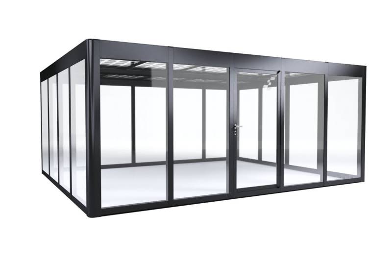 SunElements SunGarden Gartenhaus Energy 5.4 548 x 443 cm anthrazit-metallic von SunElements