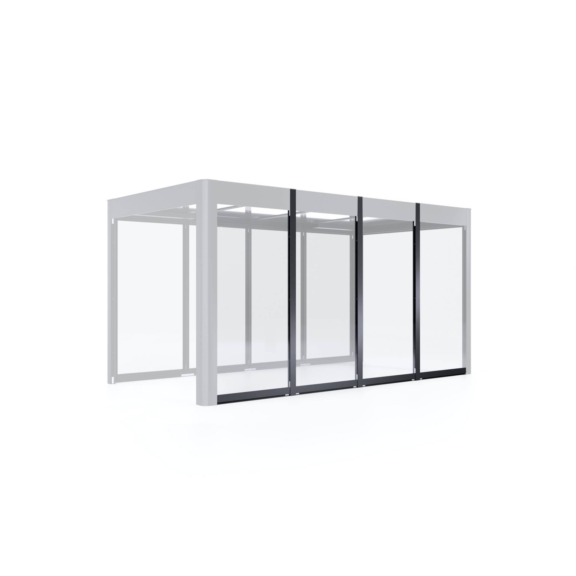 SunElements Wandelement 4 m für SunCover Infinity 6 mm Acrylglas SunElements Wandelement 4 m für SunCover Infinity 6 mm Acrylglas von SunElements