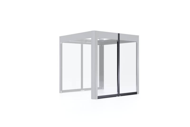 SunElements Wandelement SunCover Infinity 6mm Acrylglas klar 2m Acrylglas 6 mm (klar) von SunElements