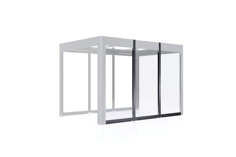 SunElements Wandelement SunCover Infinity 6mm Acrylglas klar 3m Acrylglas 6 mm (klar) von SunElements