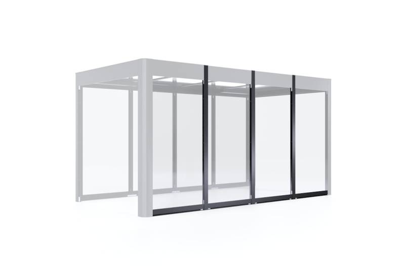 SunElements Wandelement SunCover Infinity 6mm Acrylglas klar 4m Acrylglas 6 mm (klar) von SunElements