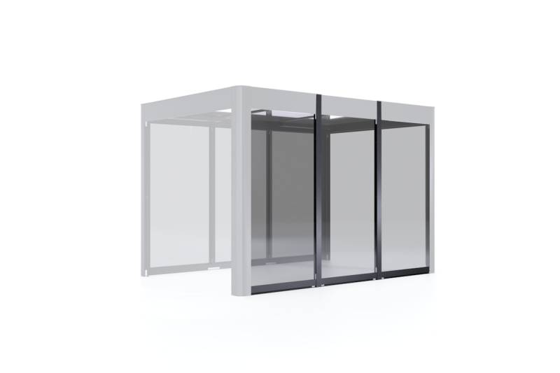 SunElements Wandelement SunCover Modern 6 mm Acrylglas getönt 3m 6 mm Acrylglas getönt von SunElements