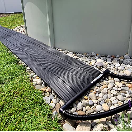 SunHeater S120U Universal Solar-Poolheizung, 6,1 x 7,6 m, Schwarz von SunHeater