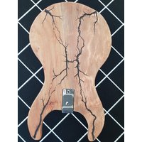 Gitarren-Design Couchtisch Perfektes Geschenk Für Musikliebhaber Einzigartiges Design Möbel Kunst Elektro Gitarre Lichtenberg Fraktal von SunInteriorDesign