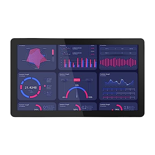 SunKol 21,5" Embedded Industrie Touch Panel PC,16:9 Kapazitiver Touchscreen All-in-One, 2xUSB2.0, 2xUSB3.0, HDMI, VGA, 2xRS232, LAN (i5-3210M, 8G-DDR3 RAM 512G SSD) von SunKol