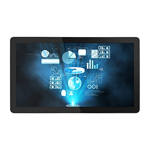 SunKol 23,6" Embedded Industrie Touch Panel PC,16:9 Kapazitiver Touchscreen All-in-One, 2xUSB3.0, HDMI, VGA, 2xRS232, 2xLAN (i5-3210M, 8G-DDR3 RAM 128G SSD) von SunKol